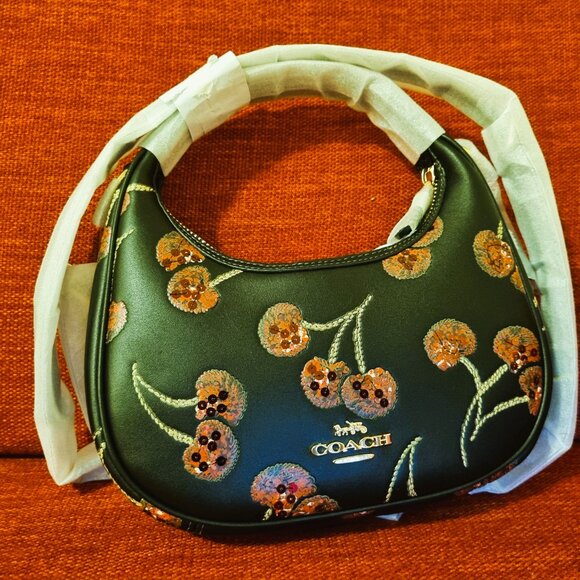 Coach Carmen Shoulder Bag with Cherry Print - Picture 3 of 6